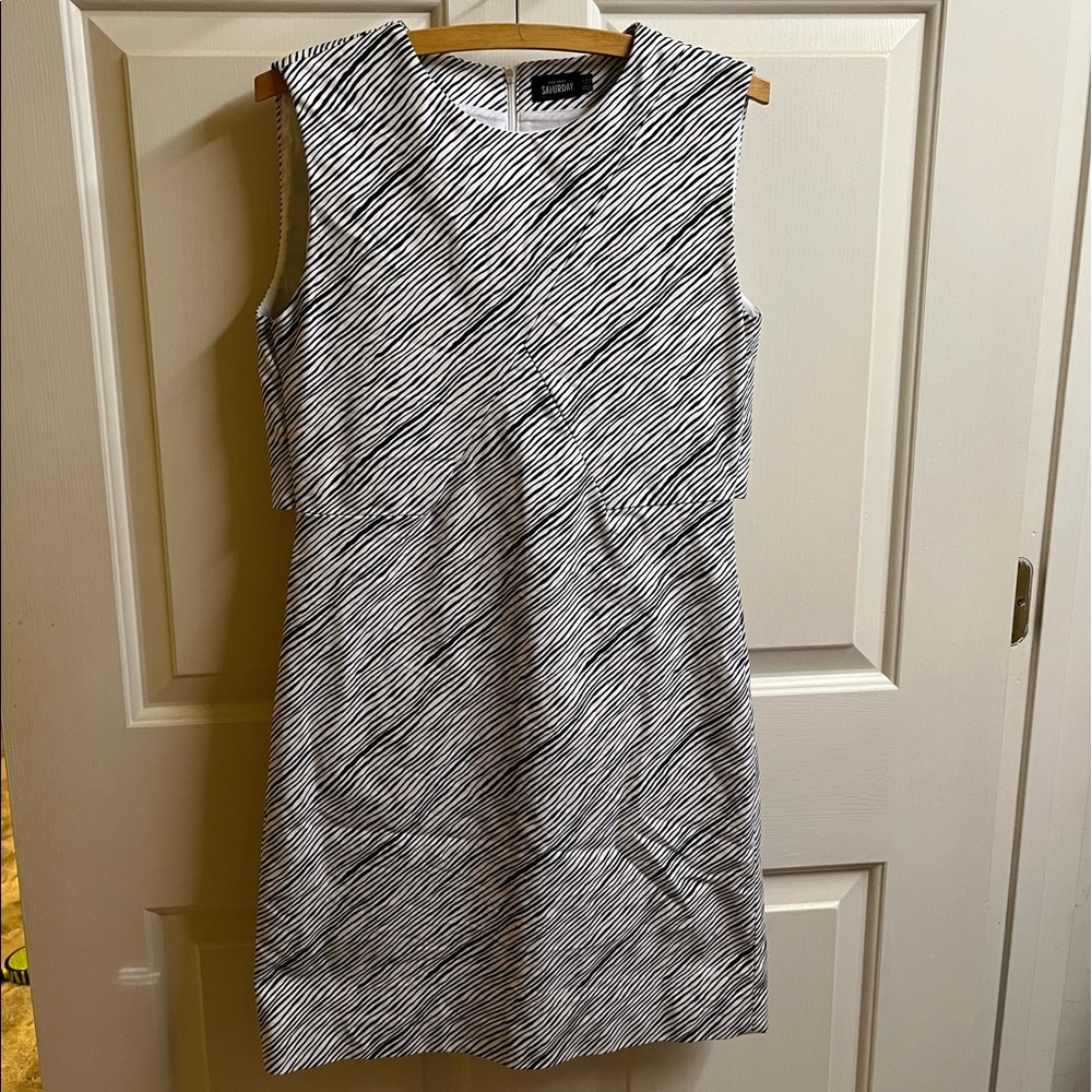 Kate Spade Saturday Black and White Dress size 2